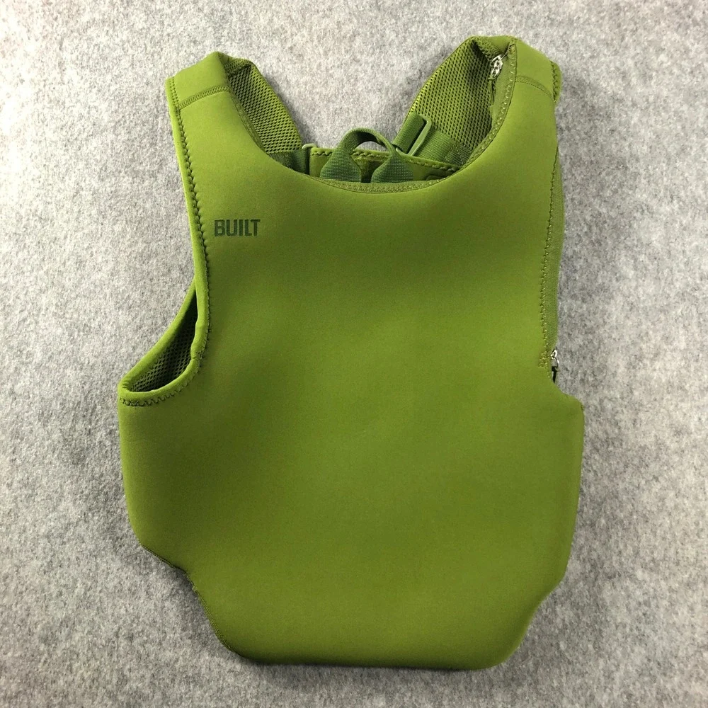 Built NY Backpack Large Olive Green Neoprene Laptop Bag Lightweight